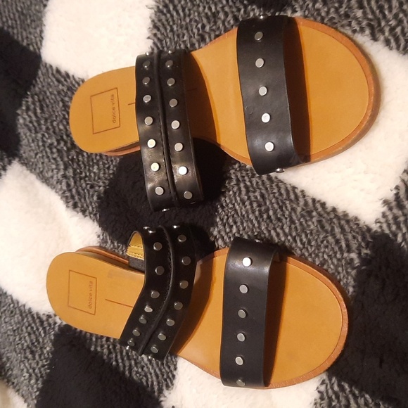 Dolce vita genuine leather sandals size 8  worn twice - Picture 4 of 14